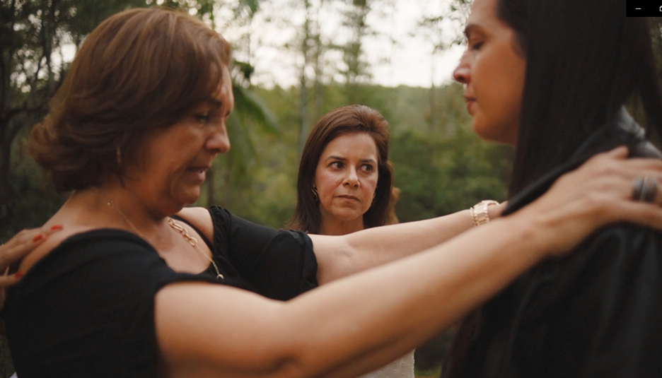 Círculo de constelação empresarial em grupo